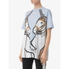 ÁO PHÔNG BURBERRY UNICORN PRINT