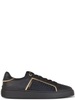 GIÀY BALMAIN B-COURT BLACK LEATHER SNEAKERS CHUẨN 1:1 AUTHENTIC