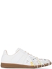 GIÀY MAISON MARGIELA REPLICA PAINT EFFECT SNEAKERS CHUẨN 1:1 AUTHENTIC