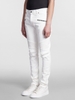 QUẦN BALMAIN ZIP-DETAIL WHITE CHUẨN 1:1 AUTHENTIC