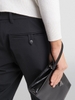 QUẦN PRADA BLACK STRETCH SLIM TROUSERS CHUẨN 1:1 AUTHENTIC