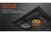 Bếp đôi 1 từ 1 hồng ngoại Junger Inverter 4200W SIS-66