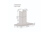 Máy hút mùi áp tường Lorca 1300m³/h TA 6007TM-70 Nhập khẩu Malaysia