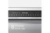 Máy rửa bát độc lập Panasonic Inverter 15 bộ NP-6V4MUEVN – Màu Bạc