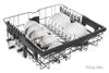 Máy rửa bát độc lập LG TrueSteam QuadWash 14 bộ LDT14SVA4 Xuất xứ Hàn Quốc