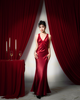 Đầm Olivia Đỏ - Ảnh 3 | Kooky House