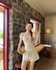QUẦN BASIC SHORTS LINEN XÁM BE