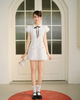 Đầm Natalie Trắng Bi - Ảnh 3 | Kooky House