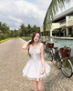 Đầm Grace Sọc Nâu - Ảnh 4 | Kooky House
