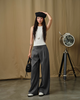 Quần Striped Xám - Ảnh 4 | Kooky House
