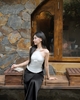 ÁO SABELL TRẮNG