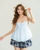 ÁO SALSA SỌC XANH