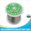 Thiếc hàn BAIHOU Con khỉ trắng 63/37 Sn63% 0.8mm cuộn 900g