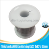 Thiếc hàn BAIHOU Con khỉ trắng 63/37 Sn63% 0.8mm cuộn 900g