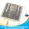 Đầu bắn vít FBF 65mm thân lục giác, mạ crôm trắng F012-165W