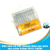 Đầu bắn vít FBF 65mm thân lục giác, mạ crôm trắng F012-165W