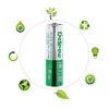 PIN SẠC AA NI-MH DUNG LƯỢNG 2300 MAH HIỆU DELIPOW, PIN SẠC LẠI LÊN TỚI 1200 LẦN BẢO VỆ MÔI TRƯỜNG, TIẾT KIỆM CHI PHÍ
