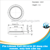 Pin Lithium Cell CR1616 3V dùng cho remote, máy tính cầm tay