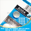 Pin cúc áo SODA AG13 LR44 357A 1.55V Alkaline