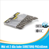 Mũi vít 2 đầu bake SURETORQ 1673-0302PL PH2x65mm