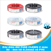 Dây điện đôi 2468 24AWG 2 màu đỏ - đen lõi 0.2mm2 vỏ PVC