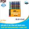 ĐẦU BẮN VÍT FBF TỔNG HỢP (NHIỀU MÀU) THÂN TIỆN TRÒN KÍCH THƯỚC 65MM/9MŨI-110MM/1 MŨI MŨI VÍT CAO CẤP