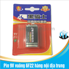 Pin 9V vuông 6F22 hàng nội địa trung chất lượng