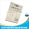 Pin 9V vuông 6F22 hàng nội địa trung chất lượng