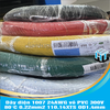 Dây điện 1007 24AWG vỏ PVC 300V 80°C 0.22mm2 11/0.14XTS OD1.4mm