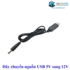 Cáp chuyển đổi nguồn USB 5 sang 9v và 5 sang 12v
