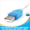 Dây chuyển đổi USB to COM RS232 HL-340 dùng chip CH340 - Male