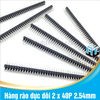 Hàng rào đực đôi 2 x 40P 2.54mm chân thẳng