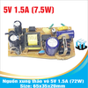 Board nguồn tháo vỏ 5V 1.5A 65x35x20mm