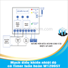 Mạch điều khiển nhiệt độ có Timer tuần hoàn W1209ST - Kèm vỏ mica