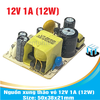 Board nguồn tháo vỏ 12V 1A 50x38x21mm