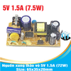 Board nguồn tháo vỏ 5V 1.5A 65x35x20mm