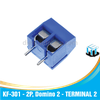 Đầu Nối KF-301 - 2P, Domino 2 - TERMINAL 2