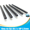 Hàng rào đực đôi 2 x 40P 2.54mm chân thẳng