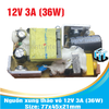 Board nguồn tháo vỏ 12V 3A 77x45x21mm