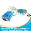 Dây chuyển đổi USB to COM RS232 HL-340 dùng chip CH340 - Male