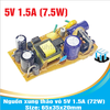 Board nguồn tháo vỏ 5V 1.5A 65x35x20mm
