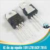 L7815CV 7815 IC ổn áp nguồn 15V chân cắm TO-220 loại tốt