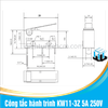 Công tắc hành trình mini KW11-3Z 5A 250V