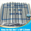Hàng rào đực đơn 1 x 40P 2.54mm chân thẳng