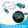 Dây chuyển đổi USB to COM RS232 HL-340 dùng chip CH340 - Male