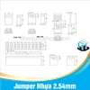 Jumper Nhựa 2.54mm