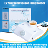 Bộ điều khiển đèn cảm biến chuyển động PIR chui đèn E27 220V điều chỉnh được