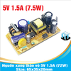 Board nguồn tháo vỏ 5V 1.5A 65x35x20mm