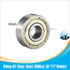 Vòng bi (bạc đạn) 606zz (6*17*6mm)