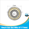 Vòng bi (bạc đạn) 606zz (6*17*6mm)